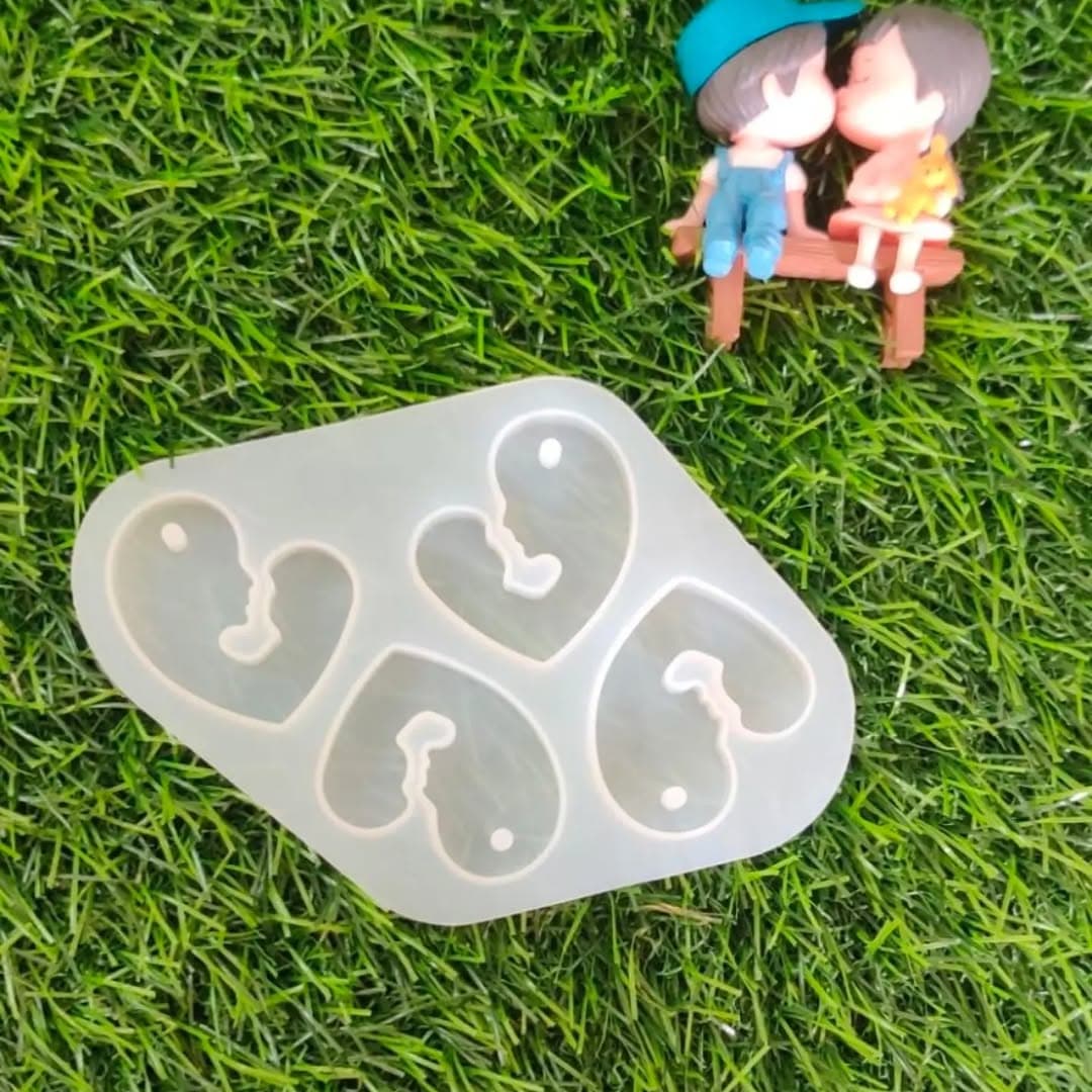 Mom And Baby Silicone Mould